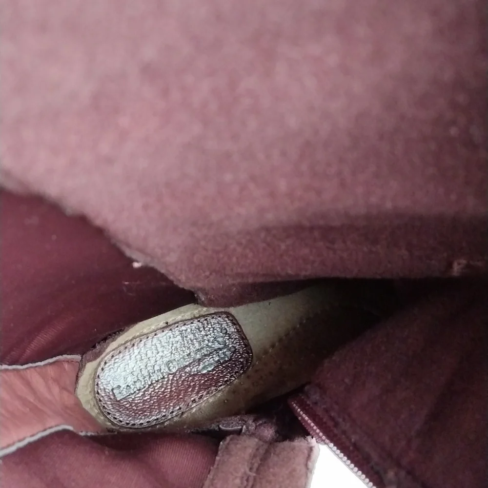 Earth Origins Penelope brown leather boots sz 7W. - Picture 11 of 15